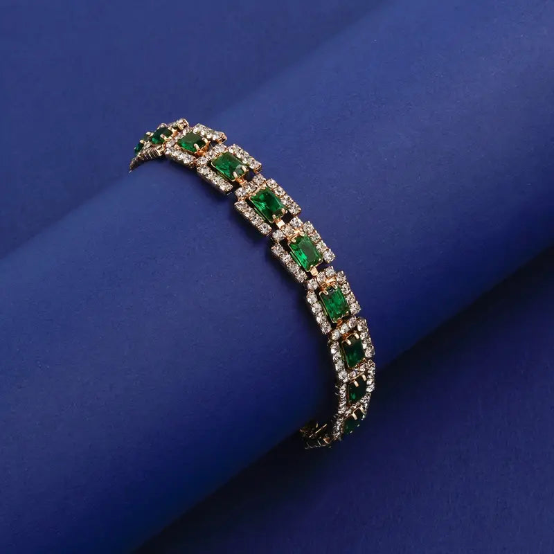 Emerald | Luxe Gold Bracelet
