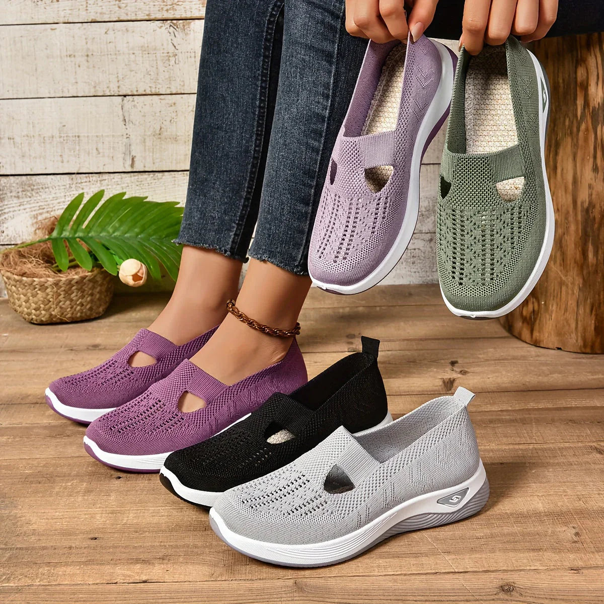 Nora | Supportive Slip-On Shoes