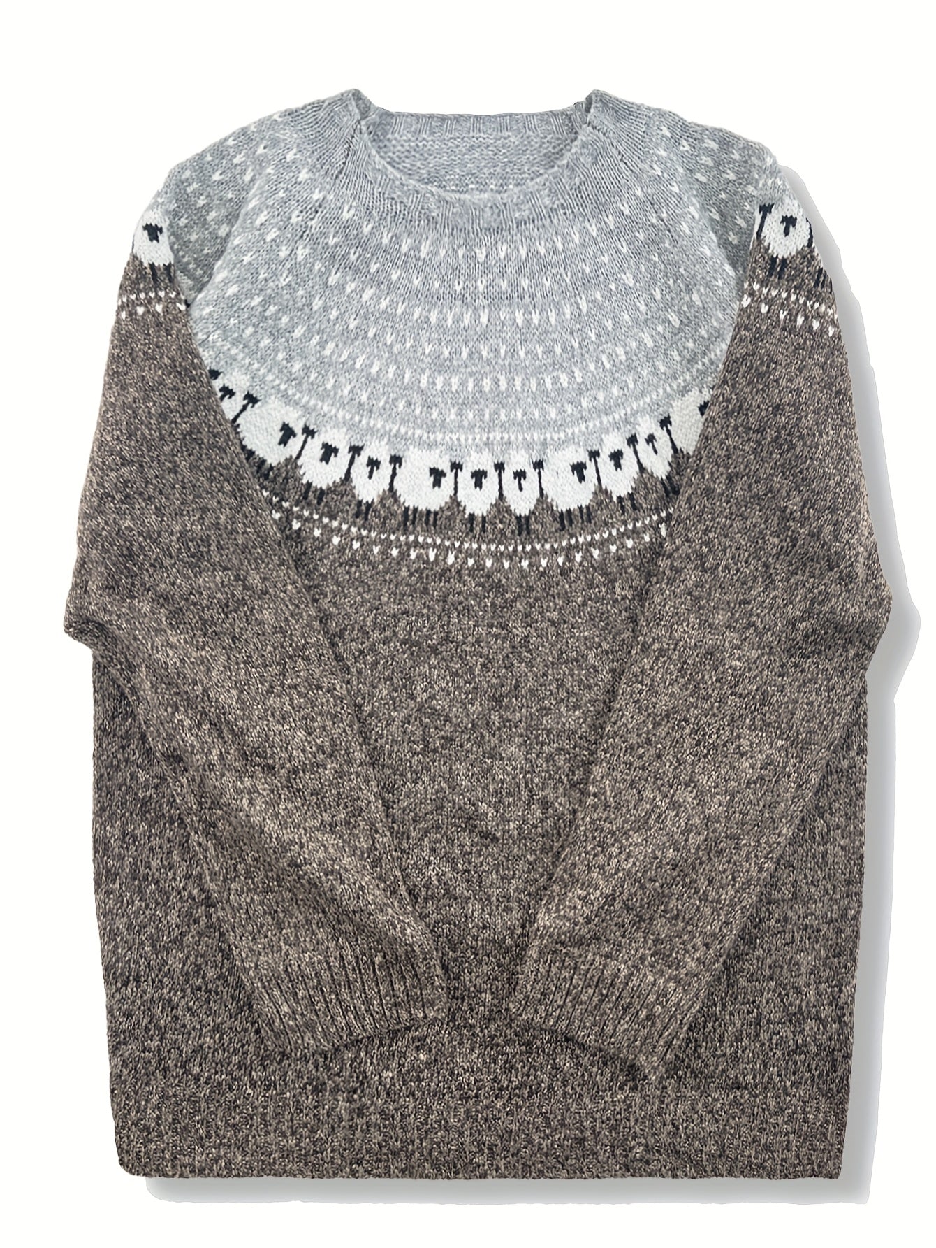Woolly | Cozy Jacquard Winter Sweater