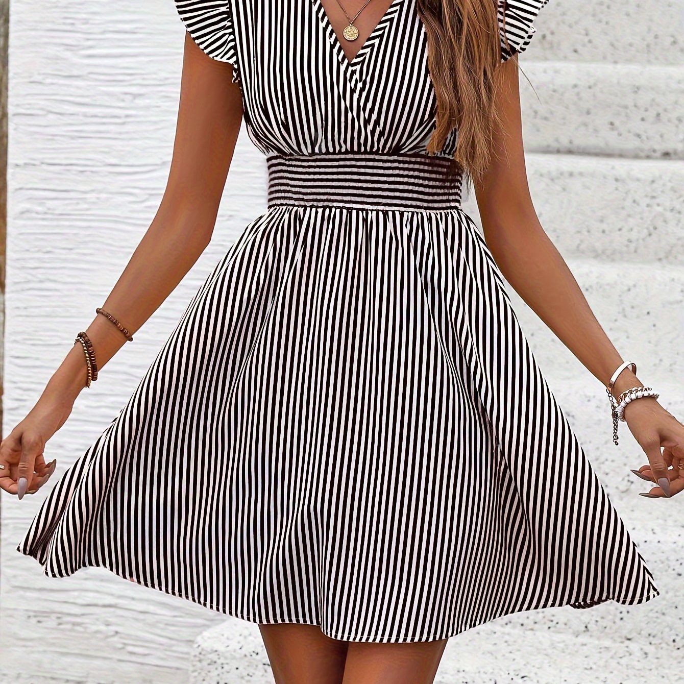 Nala | Breezy Striped Summer Dress