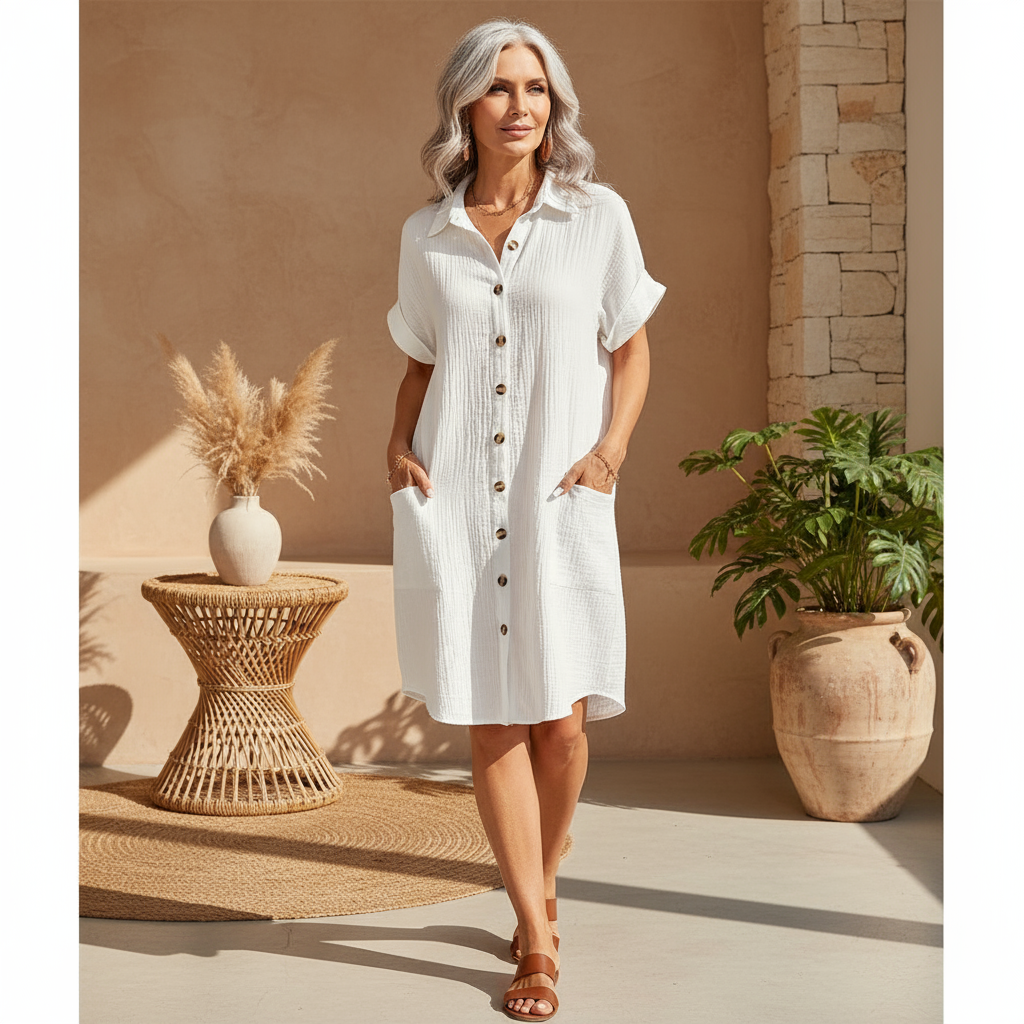Talia | Chic Polo Dress