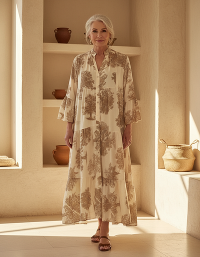 Ophelia | Elegant Flowing Maxi Dress