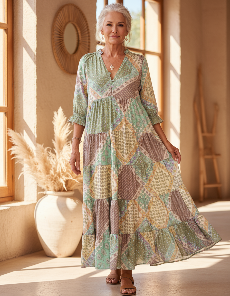 Vivia | Chic Printed Dress