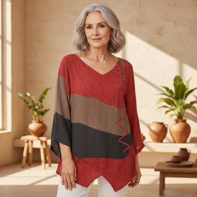 Nora | Flattering Tummy Cover Blouse