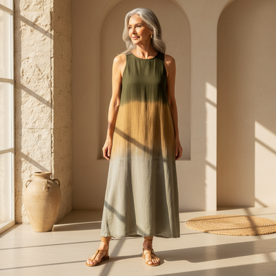 Breeze | Casual Gradient Dress
