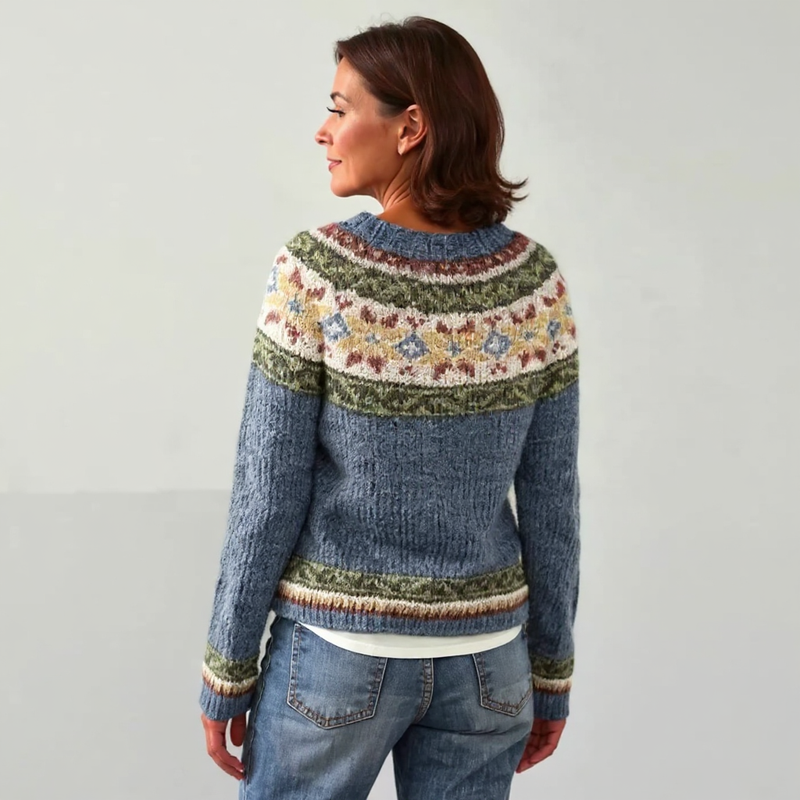 Nora | Cozy Icelandic Wool Sweater