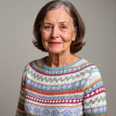 Kelda | Classic Wool Knit Sweater