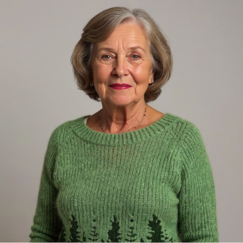 Kelda | Timeless Wool Knit Sweater