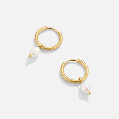 Luna | Elegant Pearl Drop Earrings