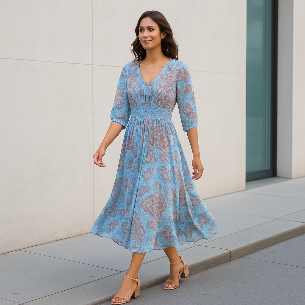 Alira | Chic V-Neck Dress