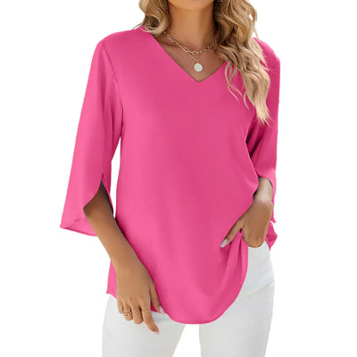 Esmira | Chic V-neck Blouse