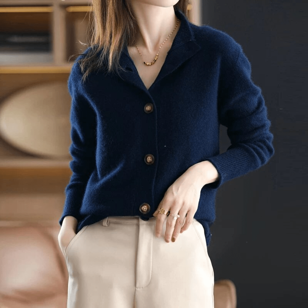 Nora | Luxurious Cashmere Cardigan
