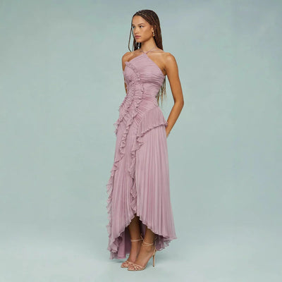 Lana | Flowy Ruffled Maxi Dress