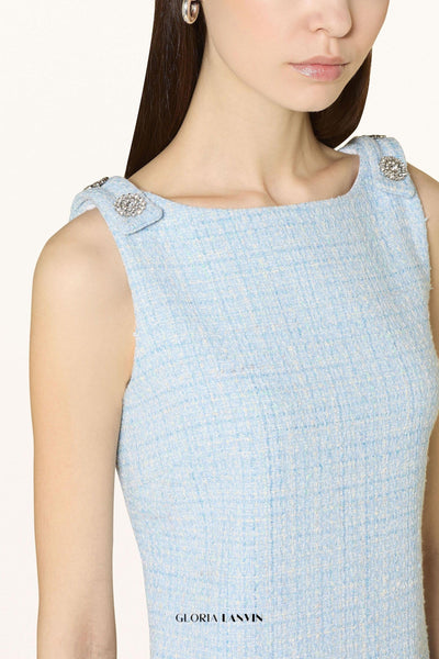 Talia | Chic Tweed Mini Dress