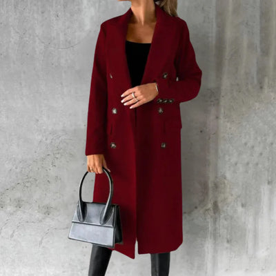 Mila | Elegant Double Breasted Coat