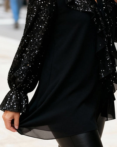 Mira | Ruffled Loose Blouse