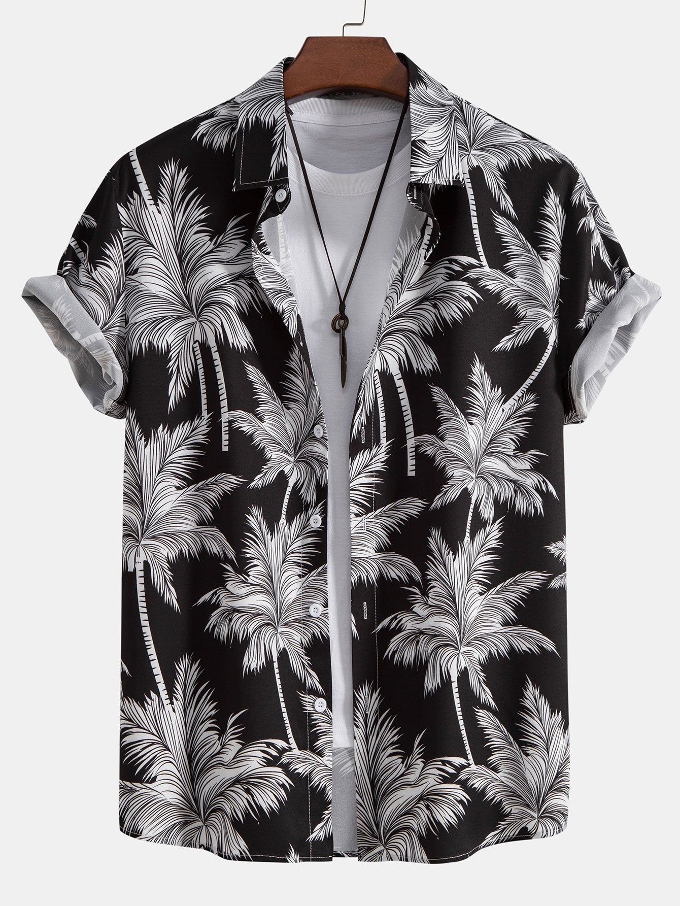 Tropica | Palm Print Shirt & Shorts