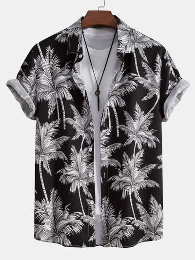 Tropica | Palm Print Shirt & Shorts