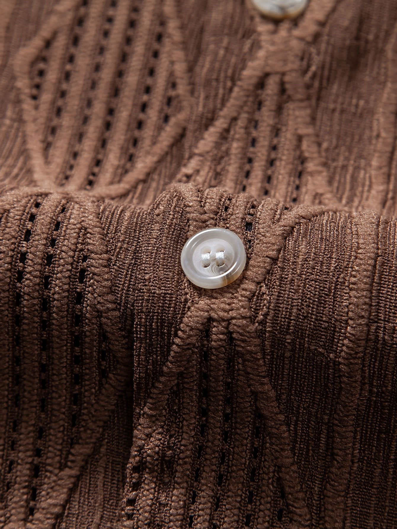 Koa | Stylish Jacquard Shirt Set