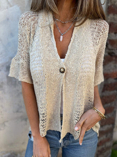 Vesper | Chic Textured Blouse