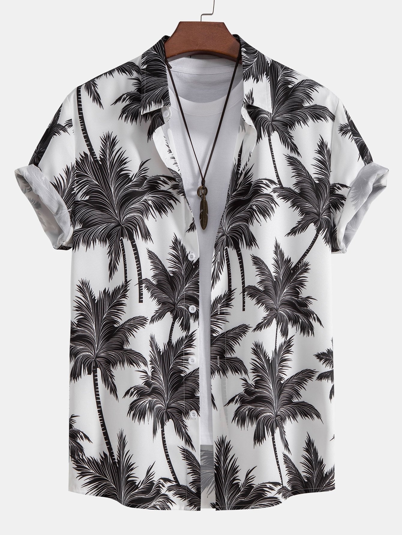 Tropica | Palm Print Shirt & Shorts