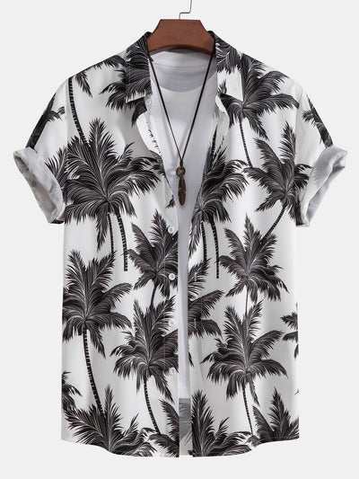 Tropica | Palm Print Shirt & Shorts