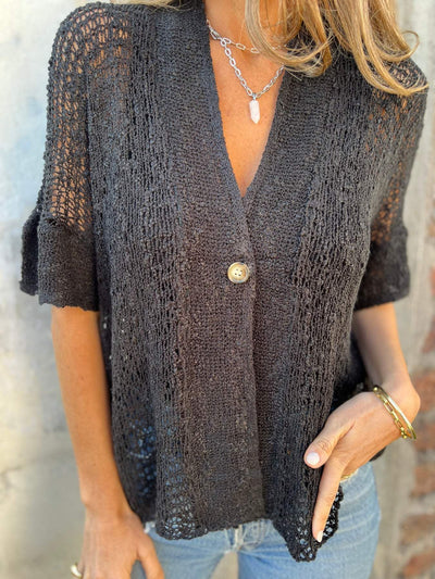 Vesper | Chic Textured Blouse