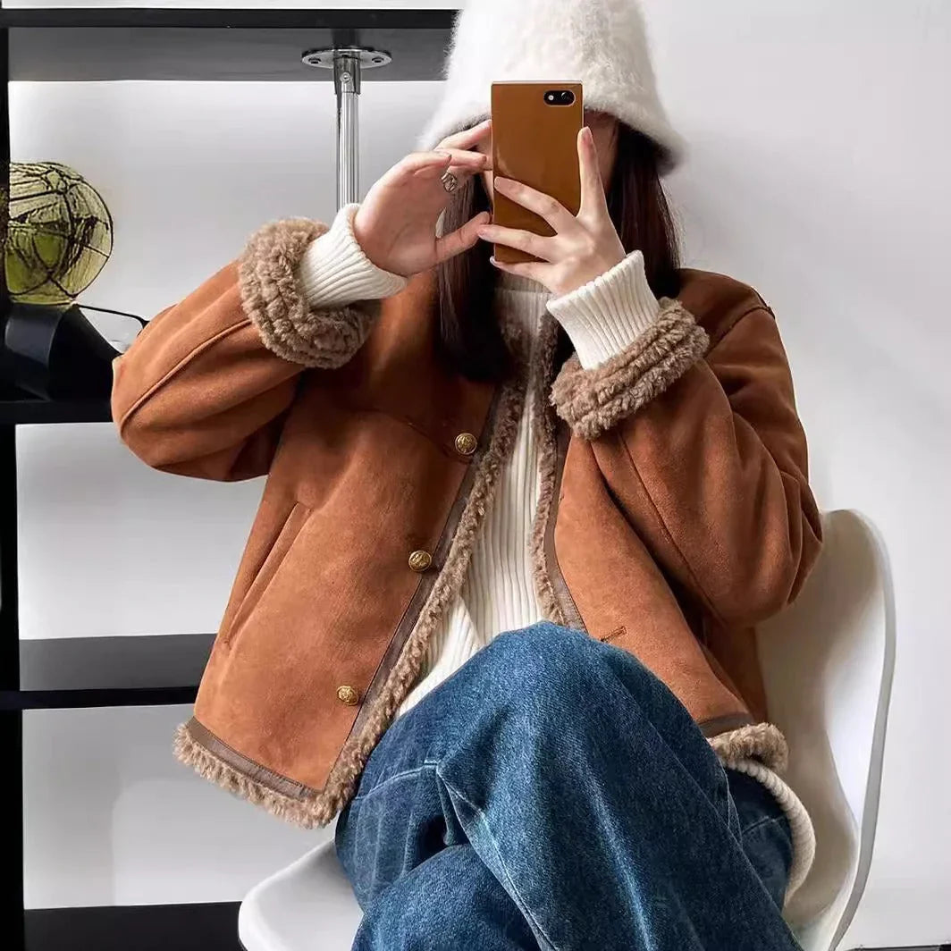 Nora | Luxe Shearling Jacket