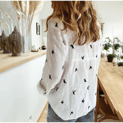 Kookaburra | Stylish Bird Print Shirt