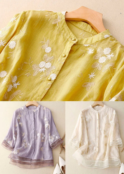 Mira | Chic Embroidered Blouse