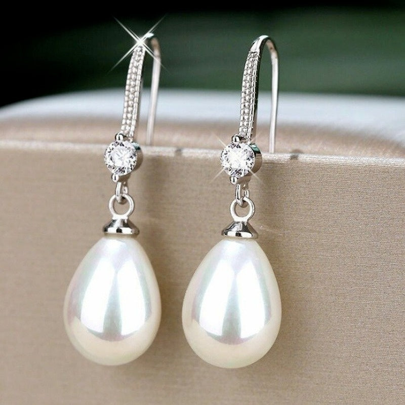 Pearluxe | Handmade Natural Pearl Earrings (Free Gift)