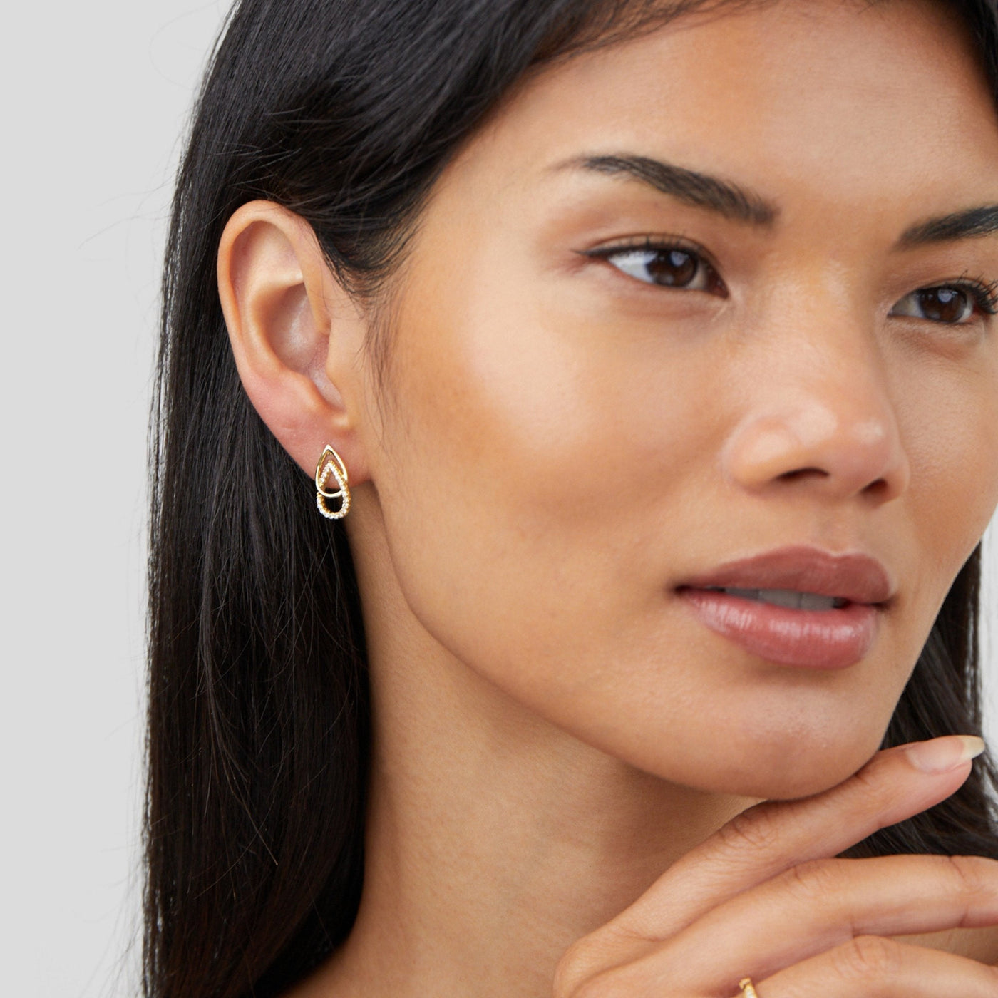 Luna | Elegant Teardrop Earrings