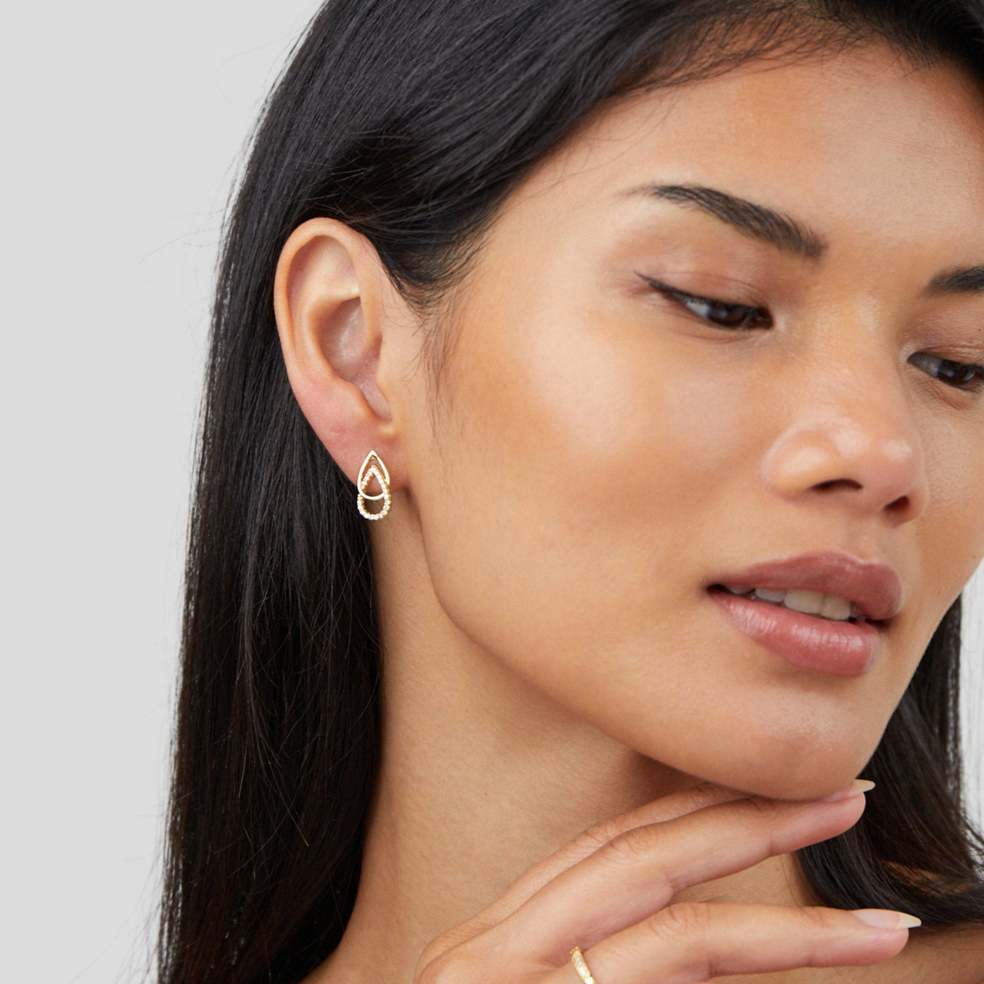 Luna | Elegant Teardrop Earrings