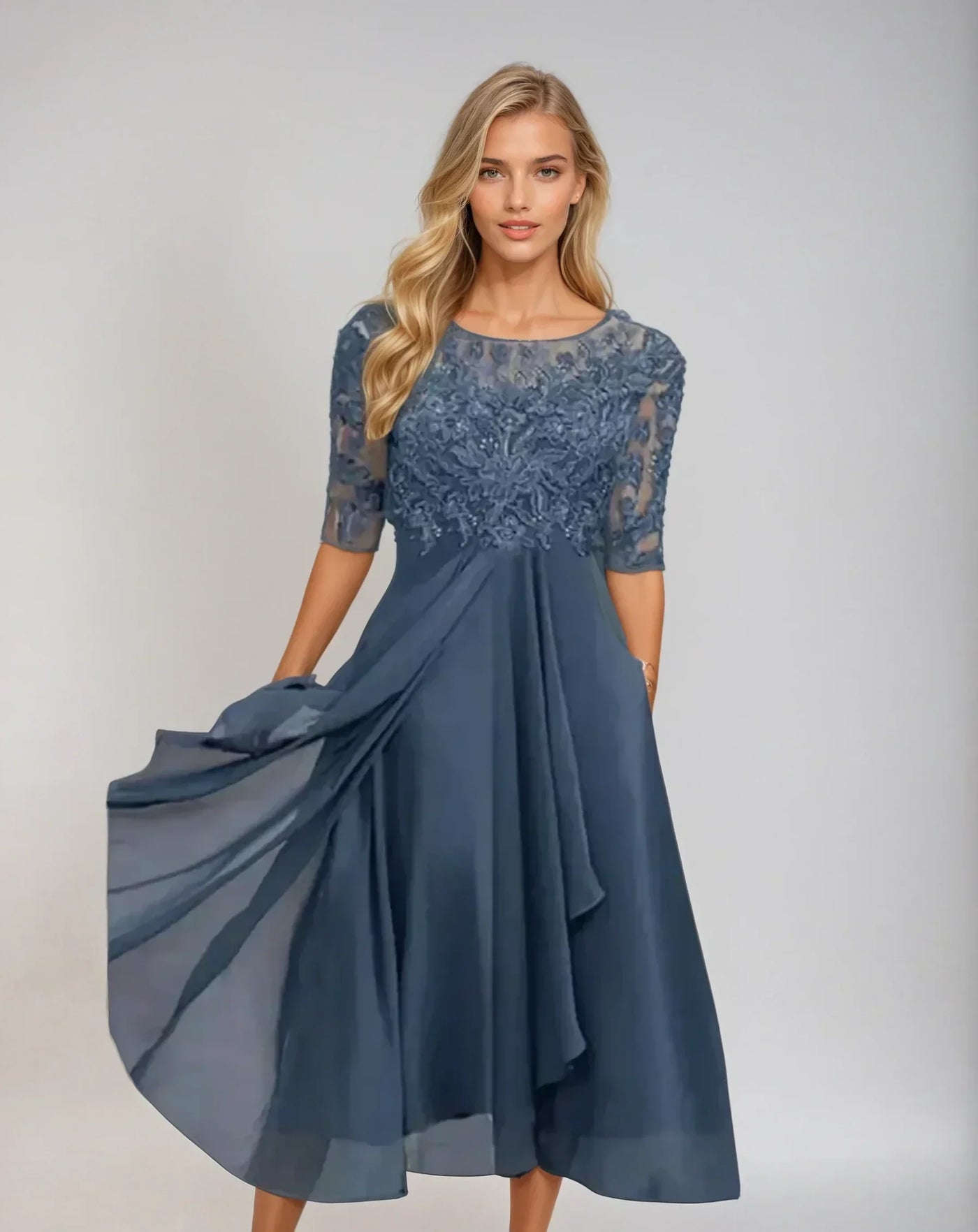 Lydia | Timeless Lace Evening Dress