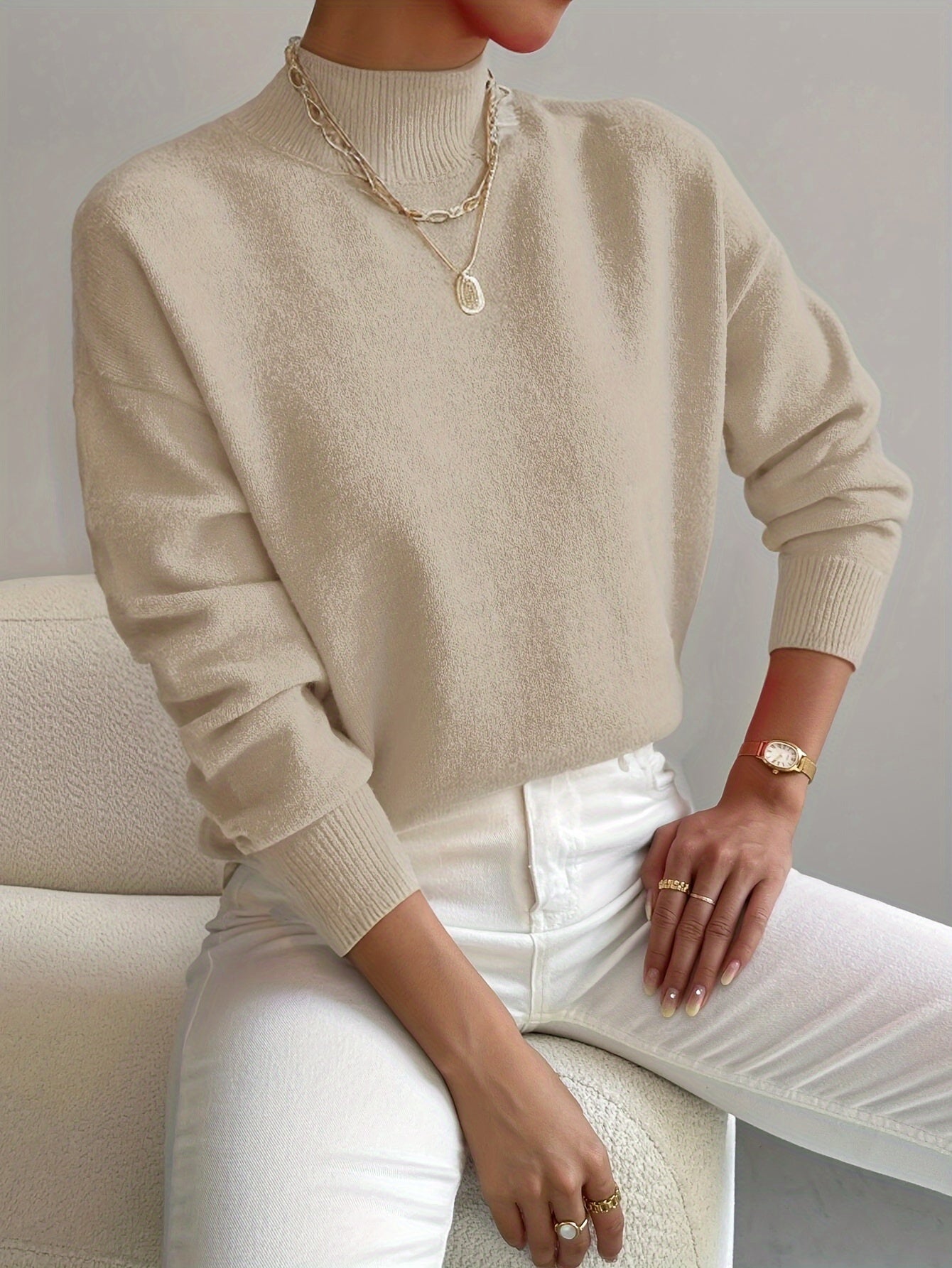 Mila | Timeless Turtleneck Knit