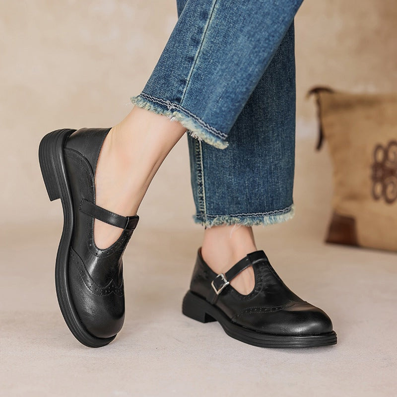 Mira | Chic Leather Mary Janes