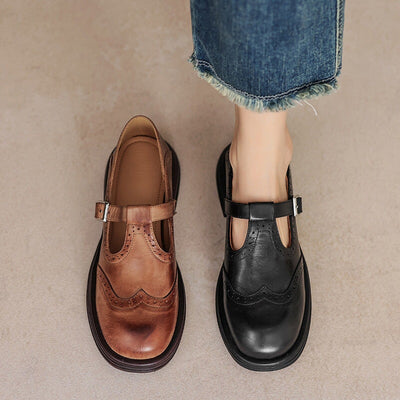 Mira | Chic Leather Mary Janes