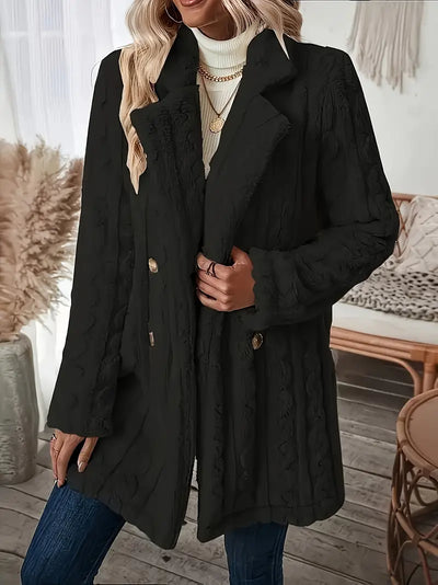 Nora | Textured Winter Coat