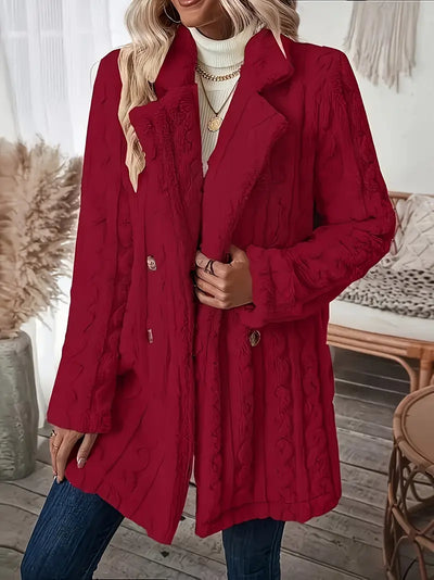 Nora | Textured Winter Coat