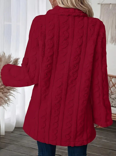 Nora | Textured Winter Coat