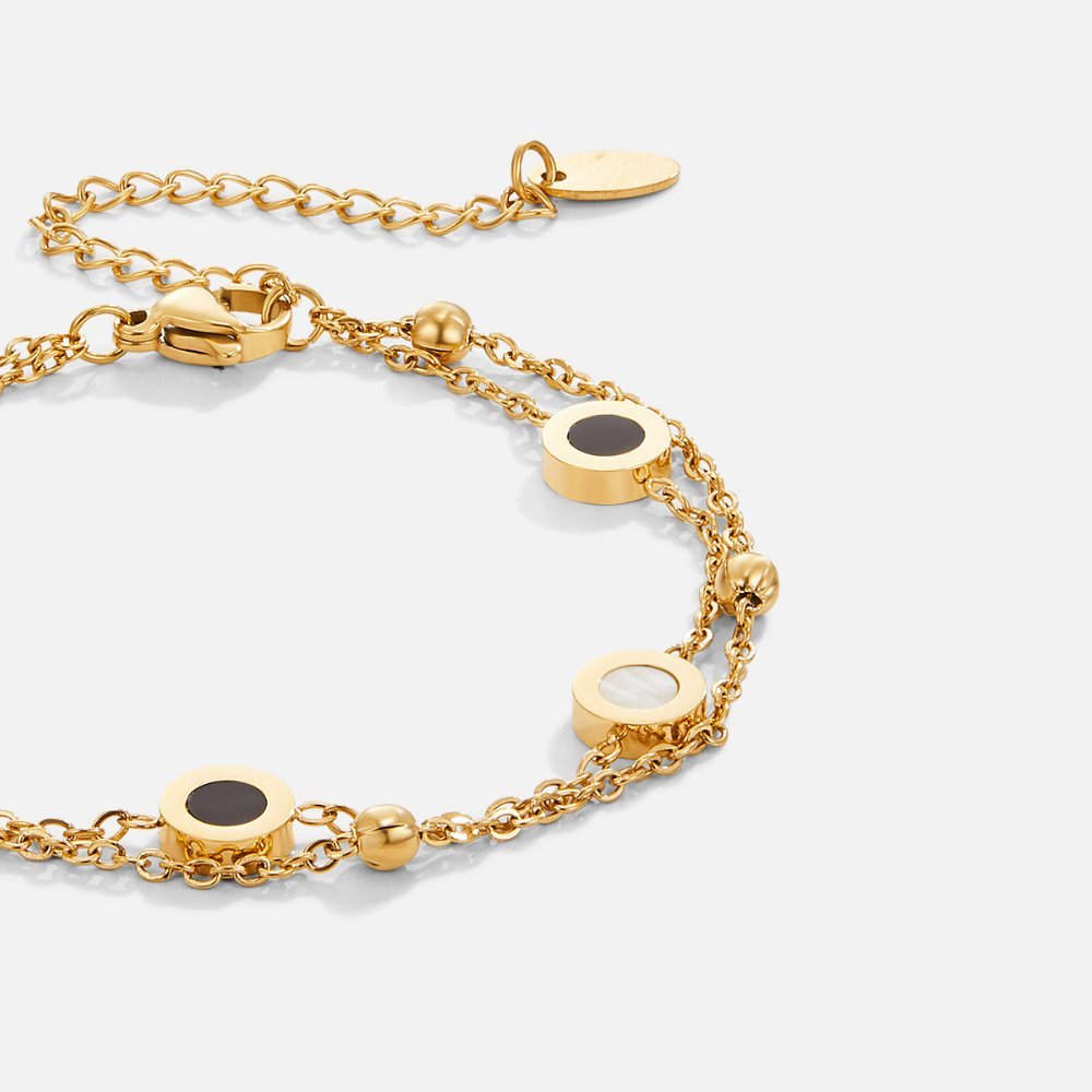 Onyxia | Chic Stone Bracelet