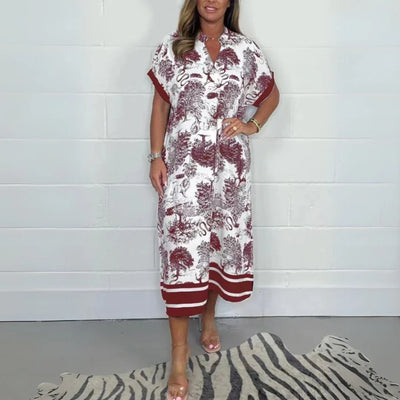 Poppy | Vibrant Floral Print Dress