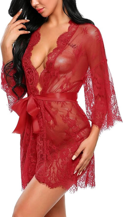 Zara | Chic Kimono Babydoll Set