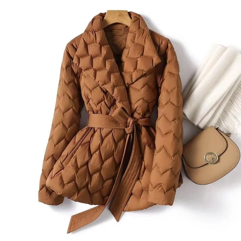 Riva | Stylish Quilted Wrap Jacket