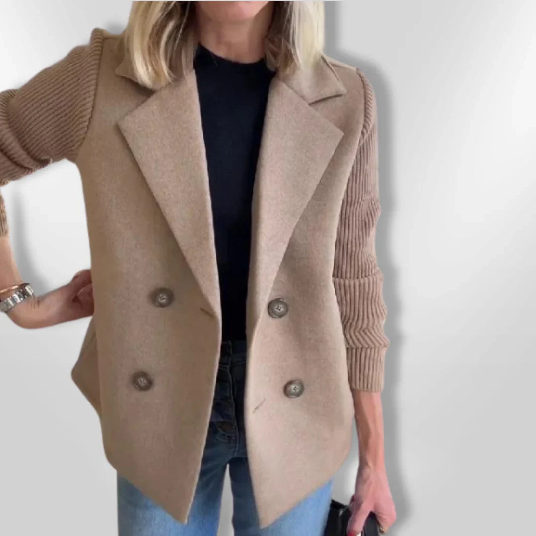 Cora | Stylish Button-Up Coat