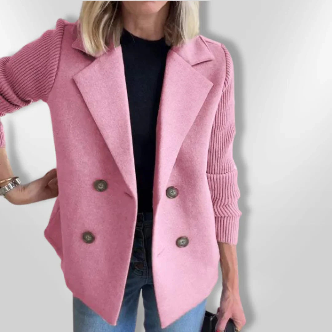 Cora | Stylish Button-Up Coat