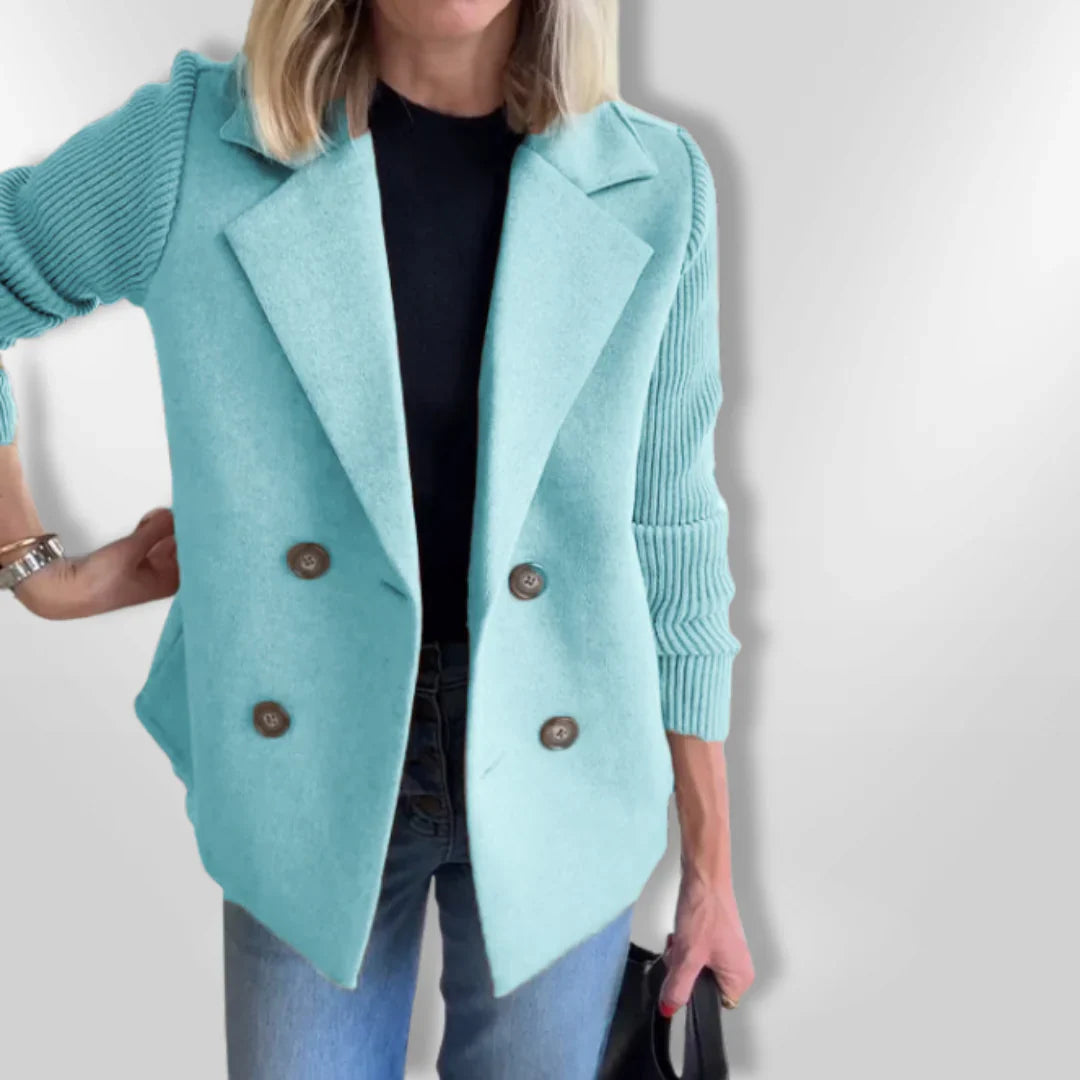 Cora | Stylish Button-Up Coat