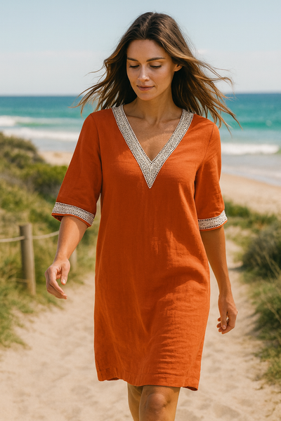 Luna | Effortless V-Neck Dress