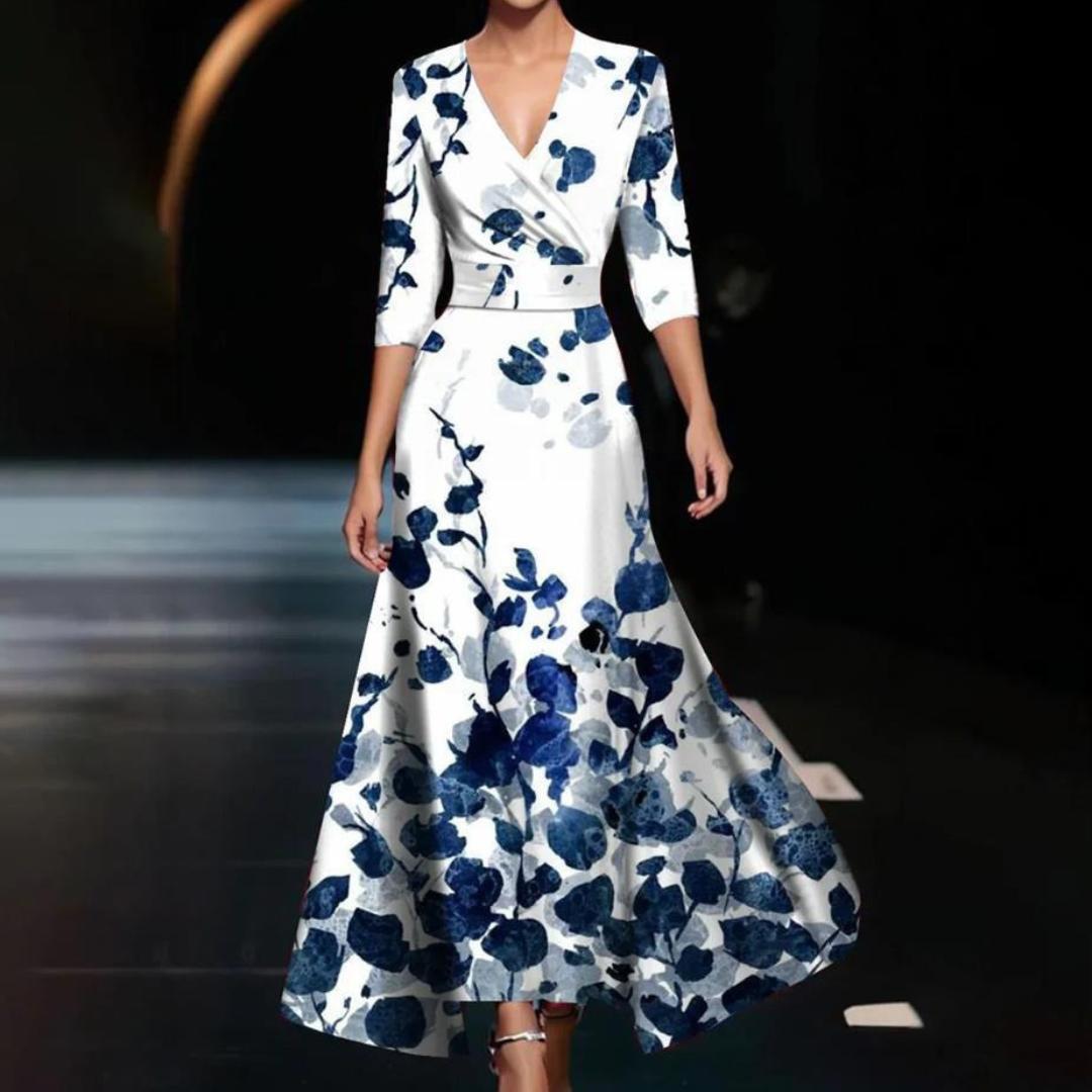 Luna | Beautiful Floral Wrap Dress