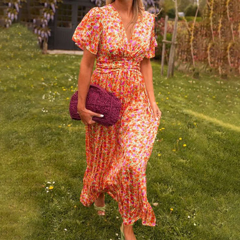 Vivienne | Flattering V-Neck Dress